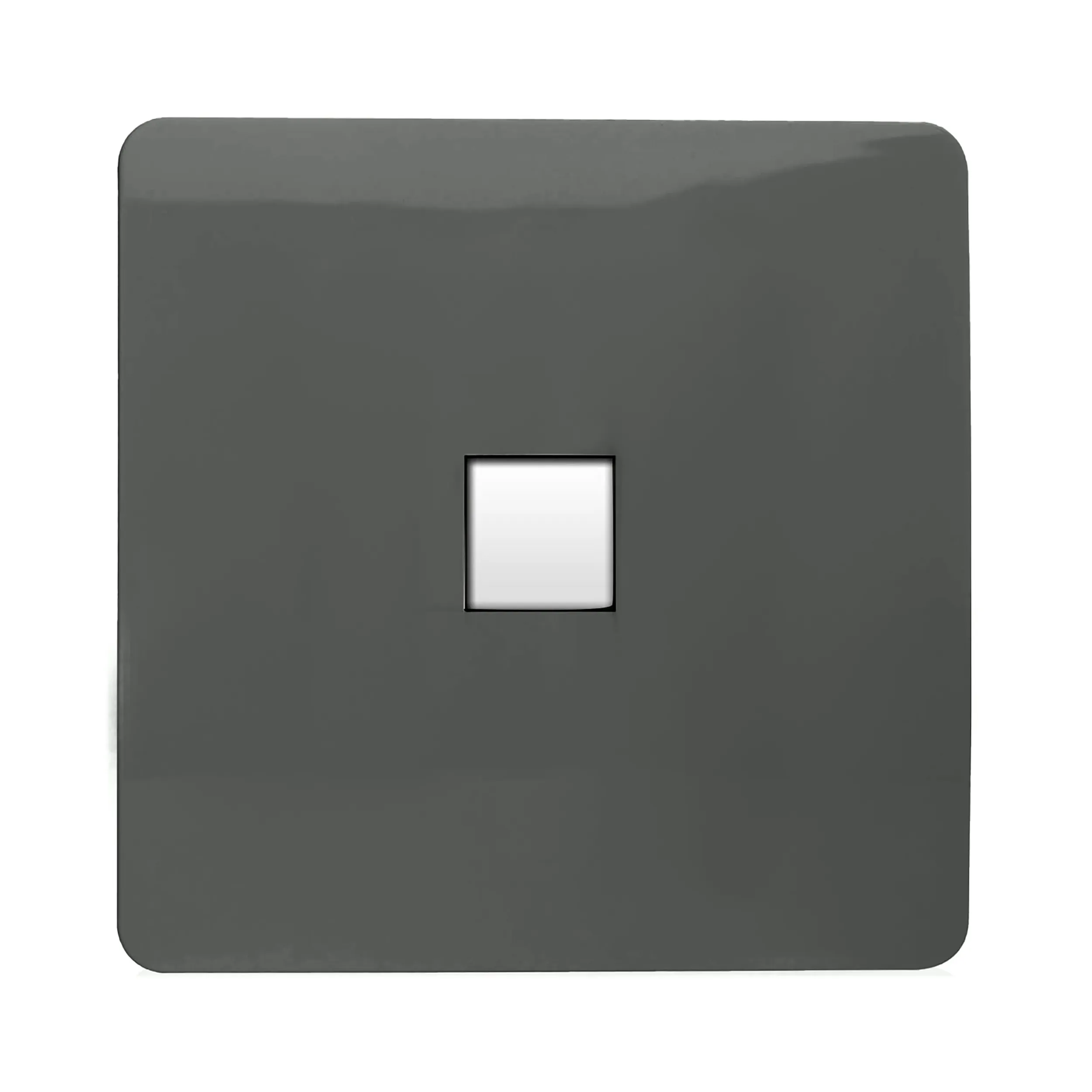 ART-PCCH  Single PC Ethernet Cat 5 & 6 Data Outlet Charcoal